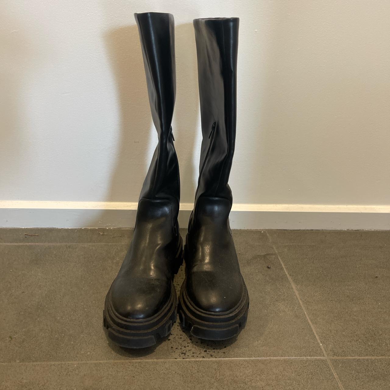 Princess Polly size 8 boots. Worn 2 times, great... Depop