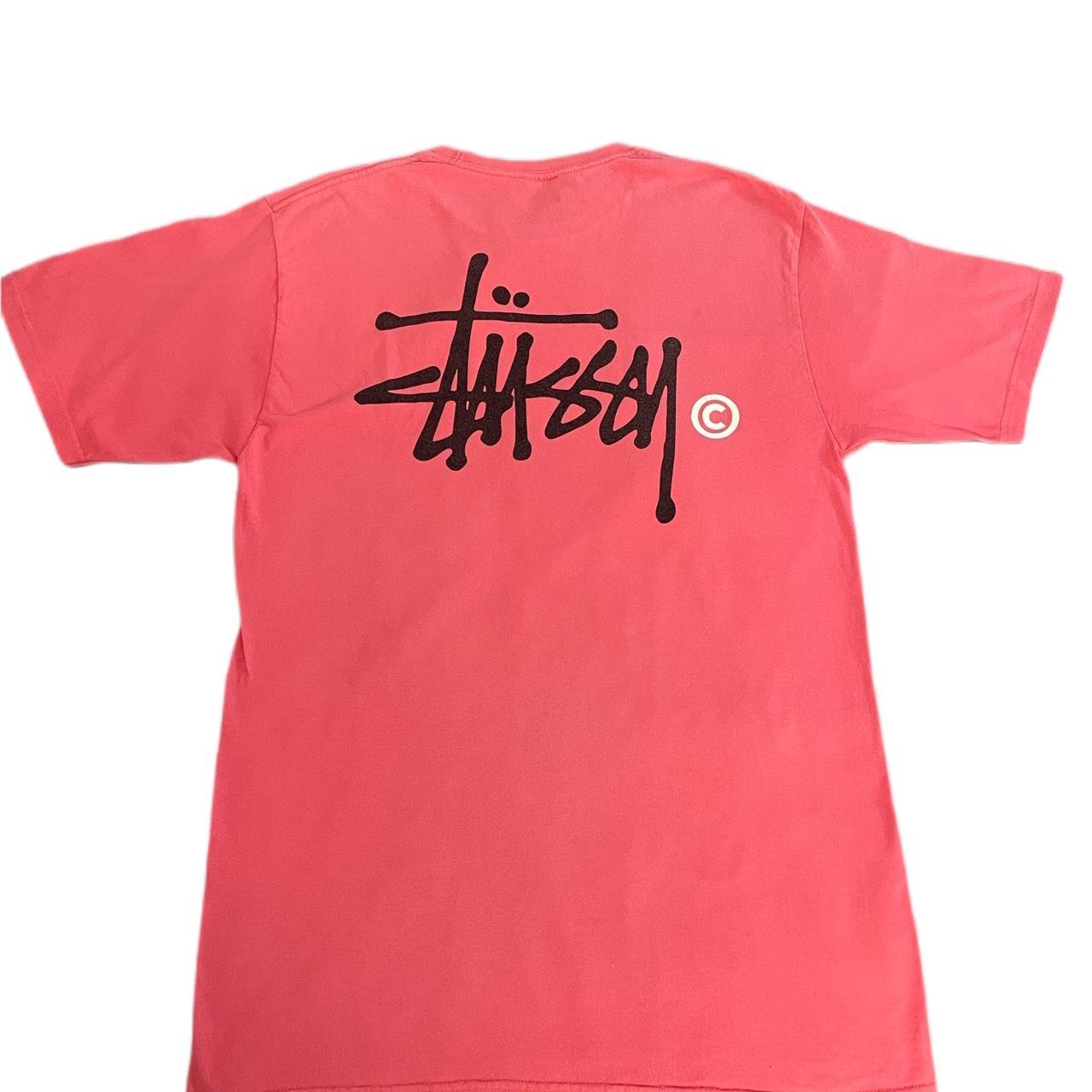stussy t shirt rosa