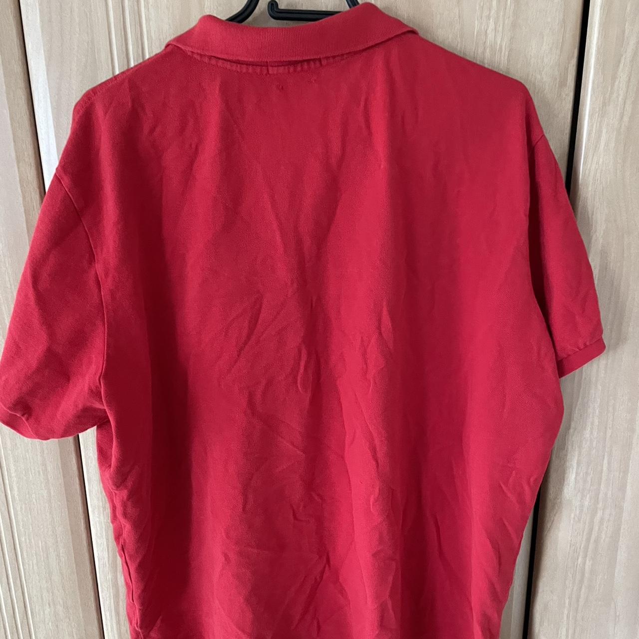 Red Ralph Lauren Polo shirt- Great condition... - Depop