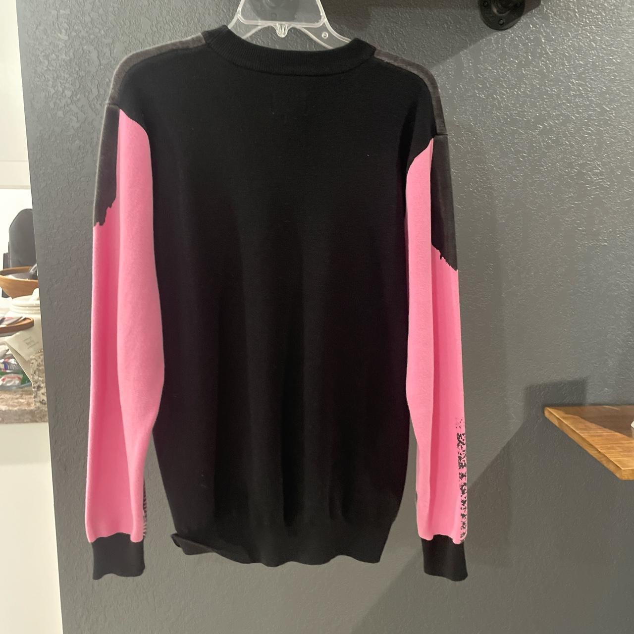 【glasses】GOLF WANG BIG FACE SWEATER Golf Wang Orange Crewneck Tyler The Creator Large Sweatshirt