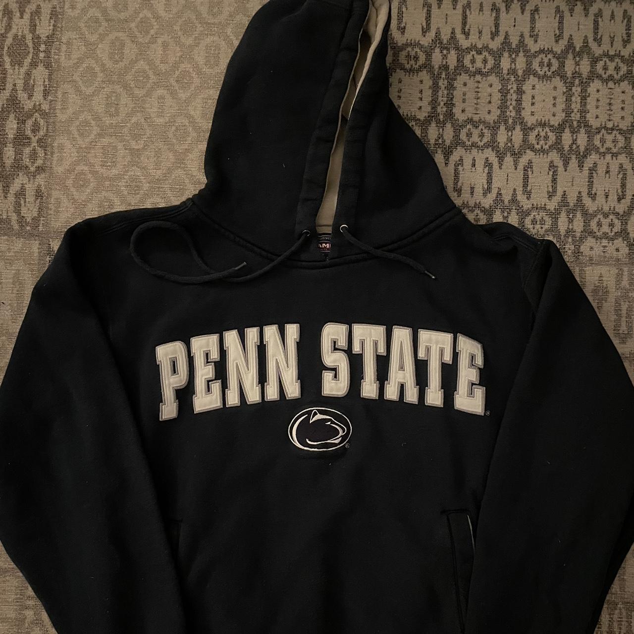 Penn State Hoodie with 2000s era Champs Tag Super Cozy - Depop