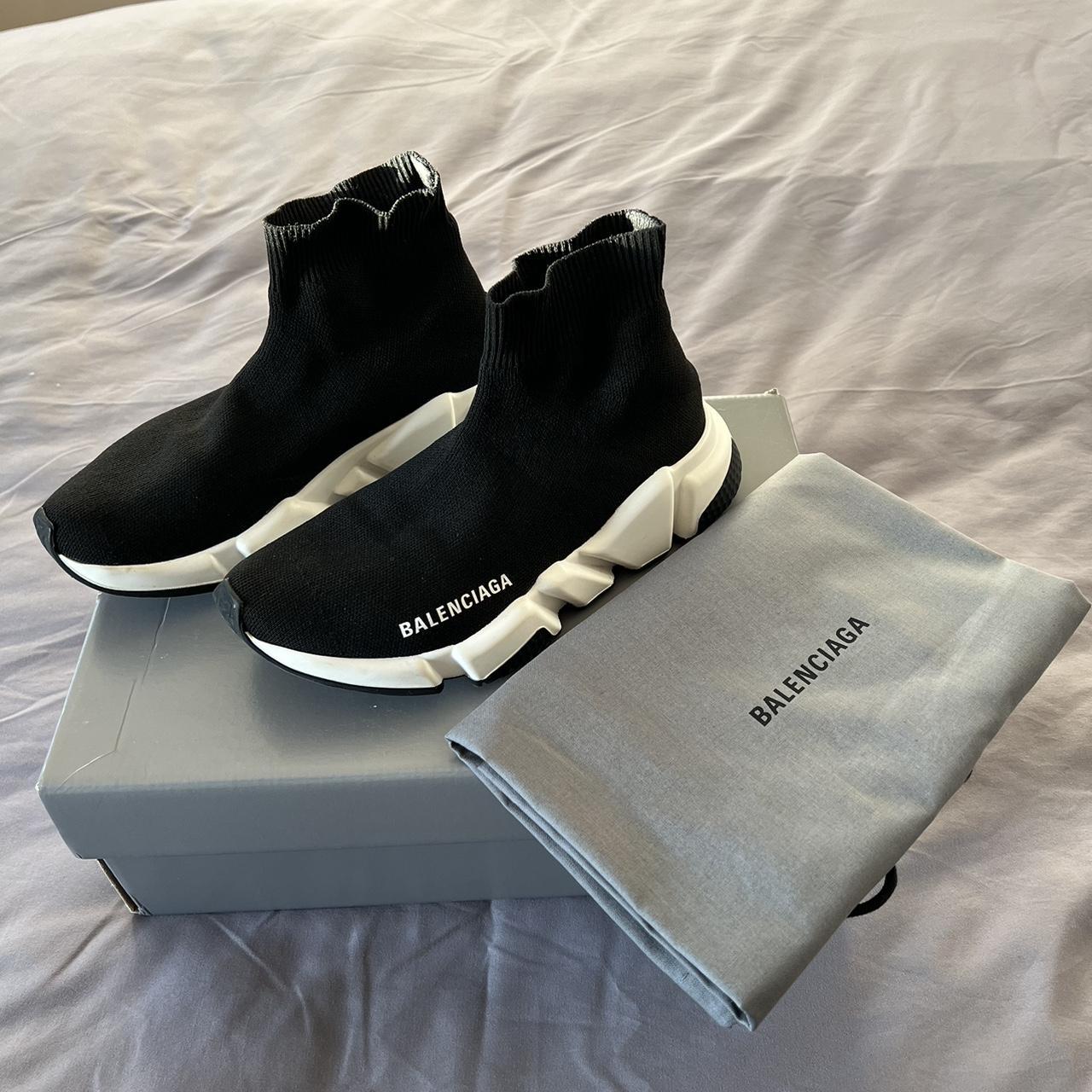 Balenciaga Kids Blue Speed hotsell Trainers with Box and Dustbag