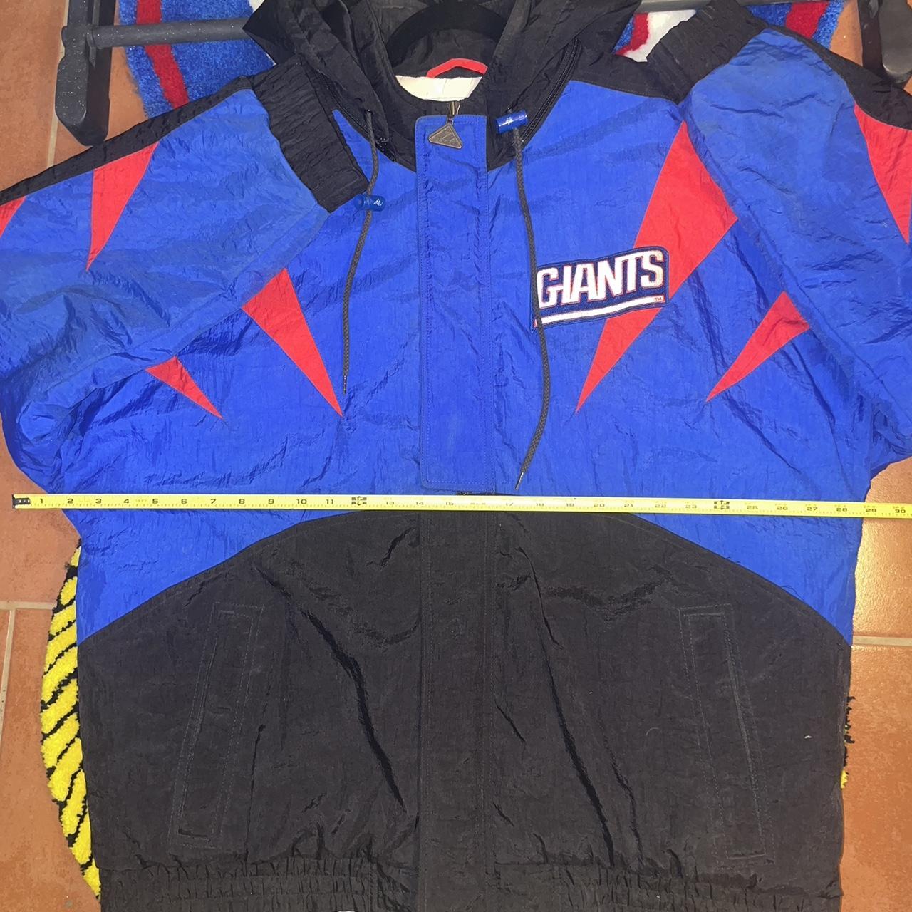 NY Giants vintage jacket Size L #nygiants #vintage - Depop