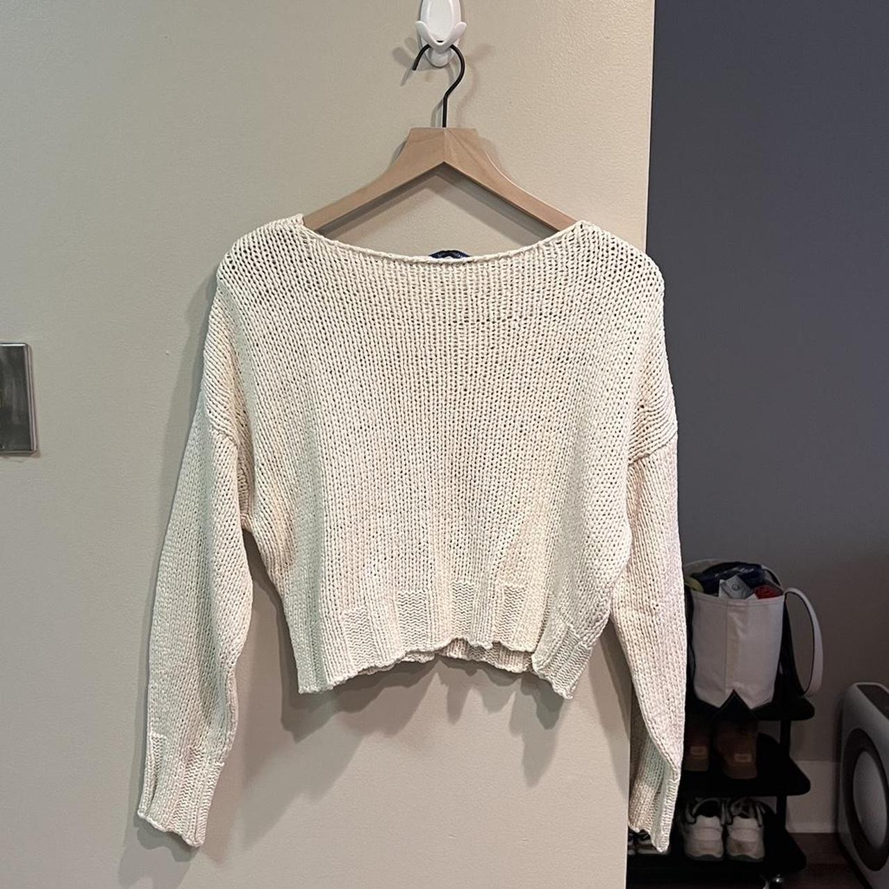 Paloma Wool Tratame Cropped Sweater in... - Depop