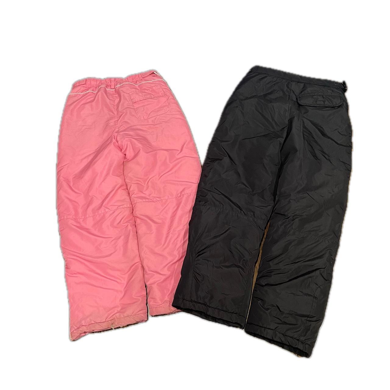 London Fog Women's Black and Pink Joggers-tracksuits (2)