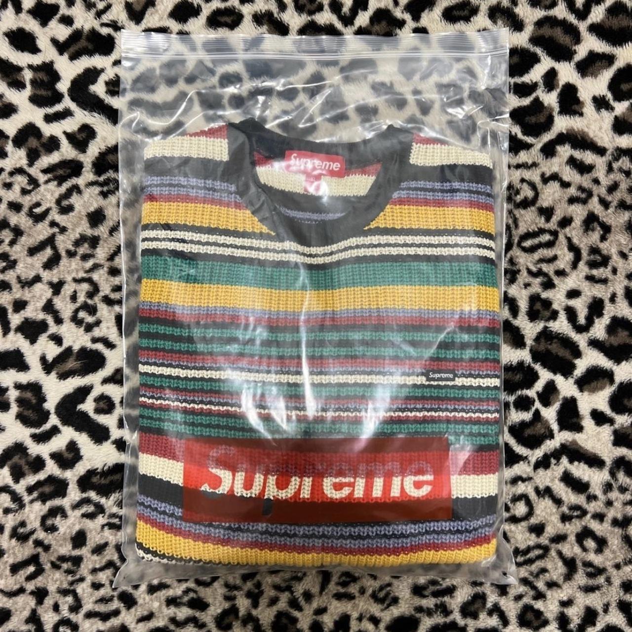 Small Box Ribbed Sweater Multicolor * Size:   Depop