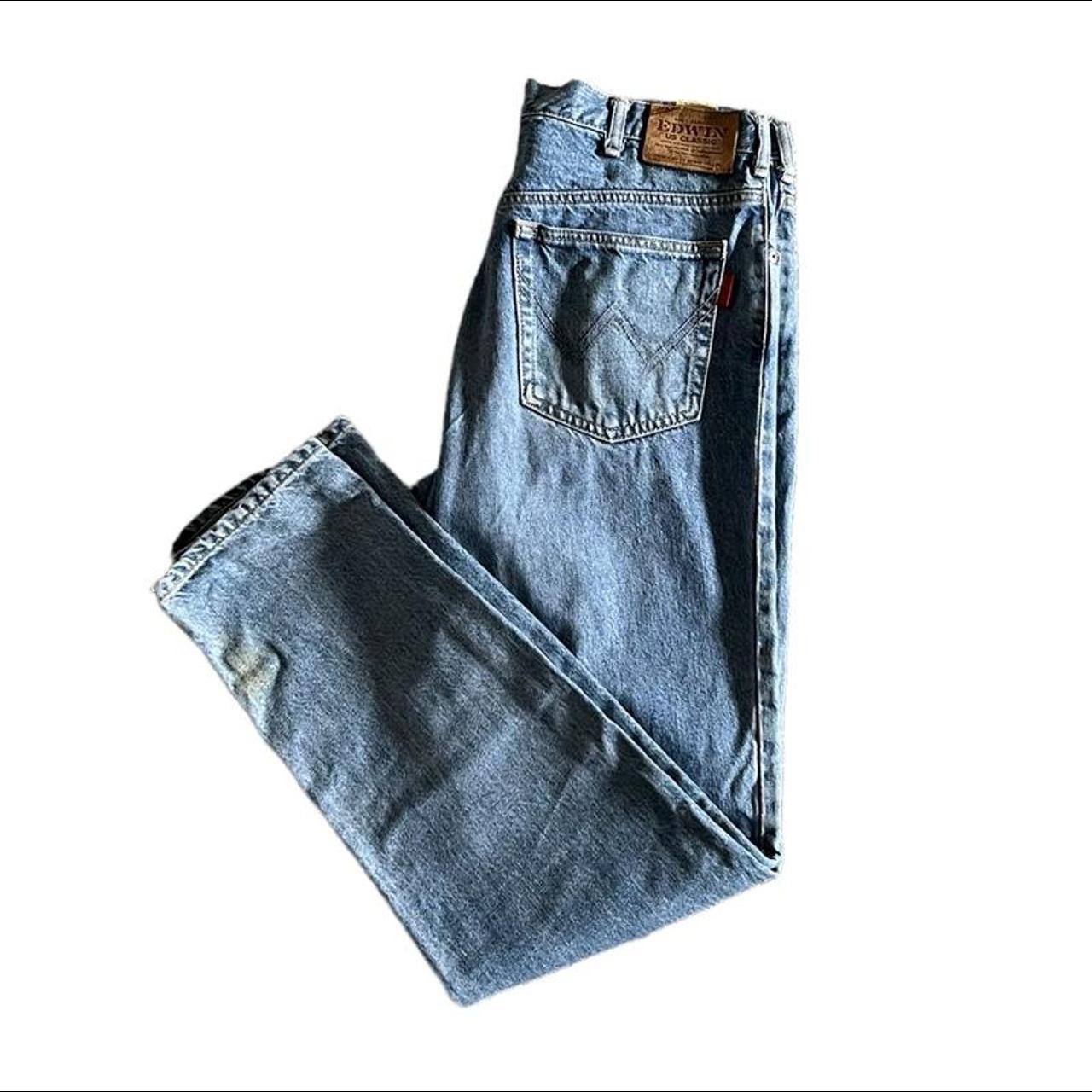 Vintage Edwin US Classic Jeans Waist: 36in Length:... - Depop