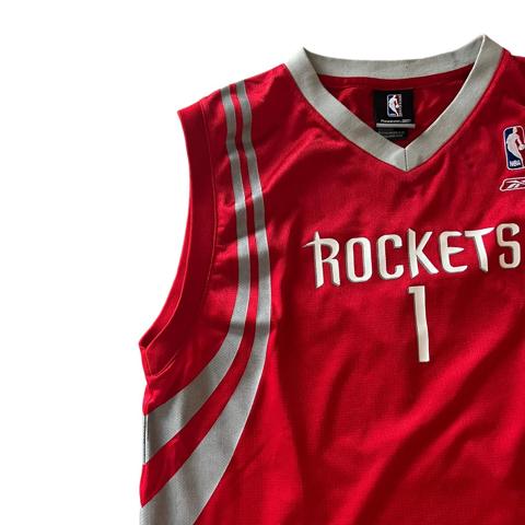 Vintage Tracy McGrady Houston Rockets NBA Basketball - Depop