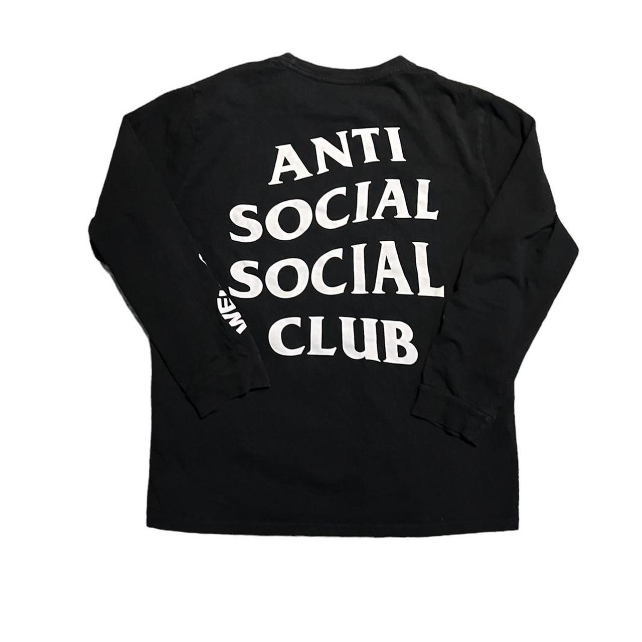 Anti Social Social Club Men's Black and White T-shirt (4)