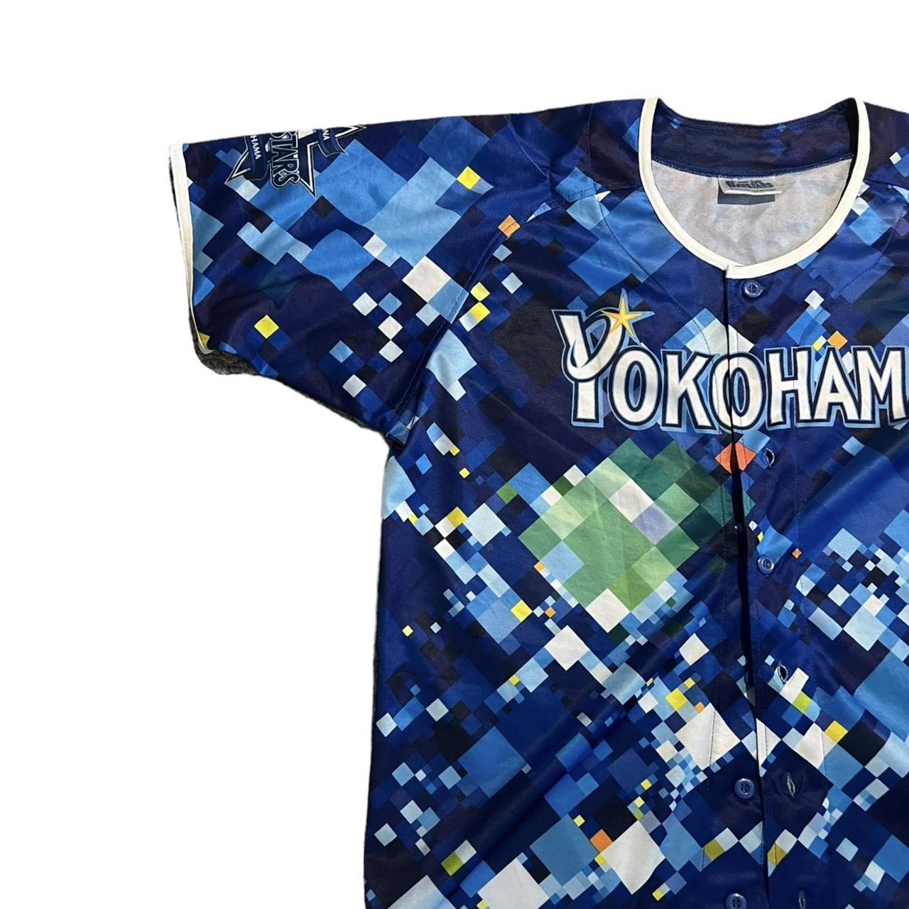 Yokohama Baystars Japanese baseball jersey, perfect - Depop