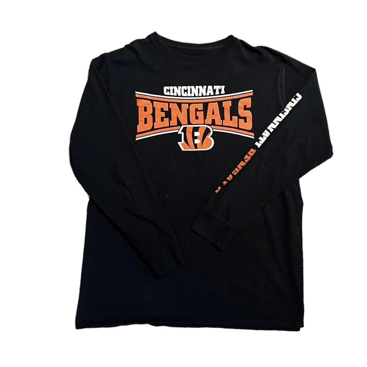 NFL Cincinnati Bengals long sleeve shirt Size: - Depop