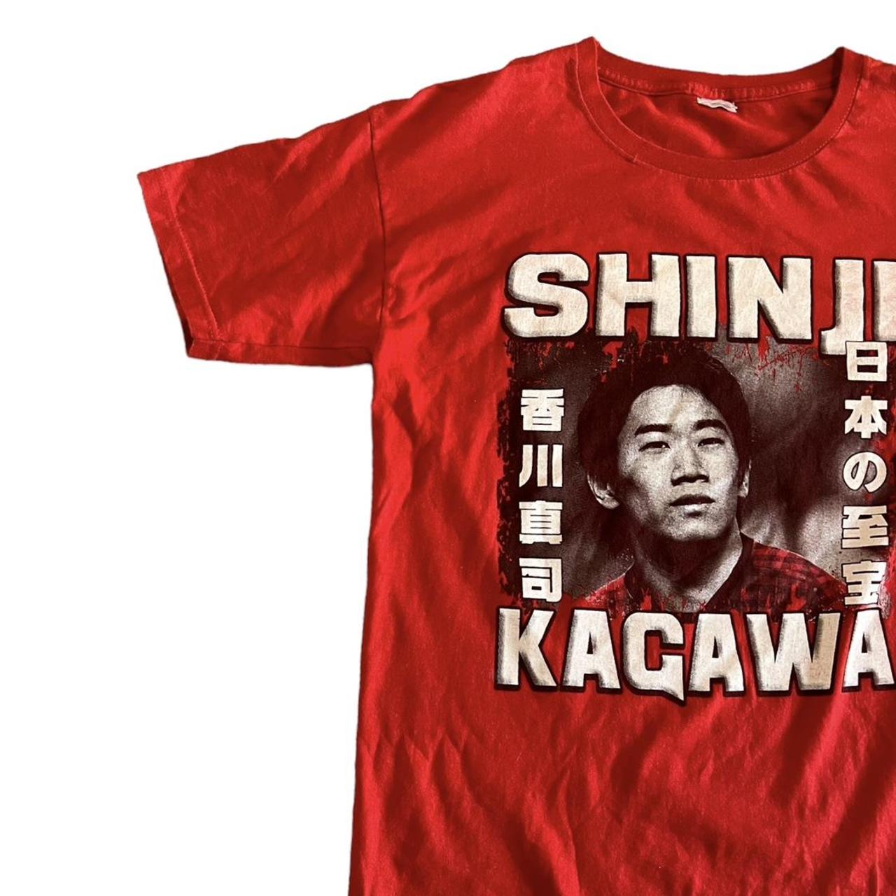 Shin Kagawa Soccer Tee Size is small but closer to... - Depop