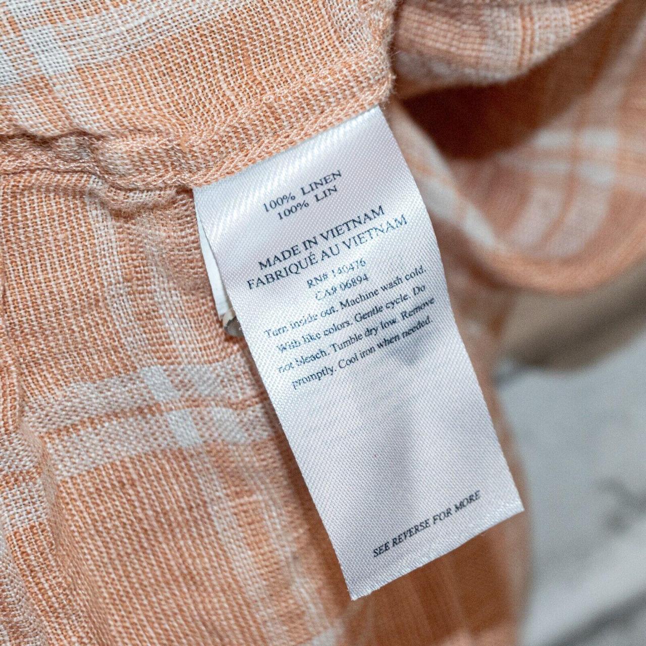 Faherty Men's Shirt - Orange - XL – FAHERTY Brand… - image 6