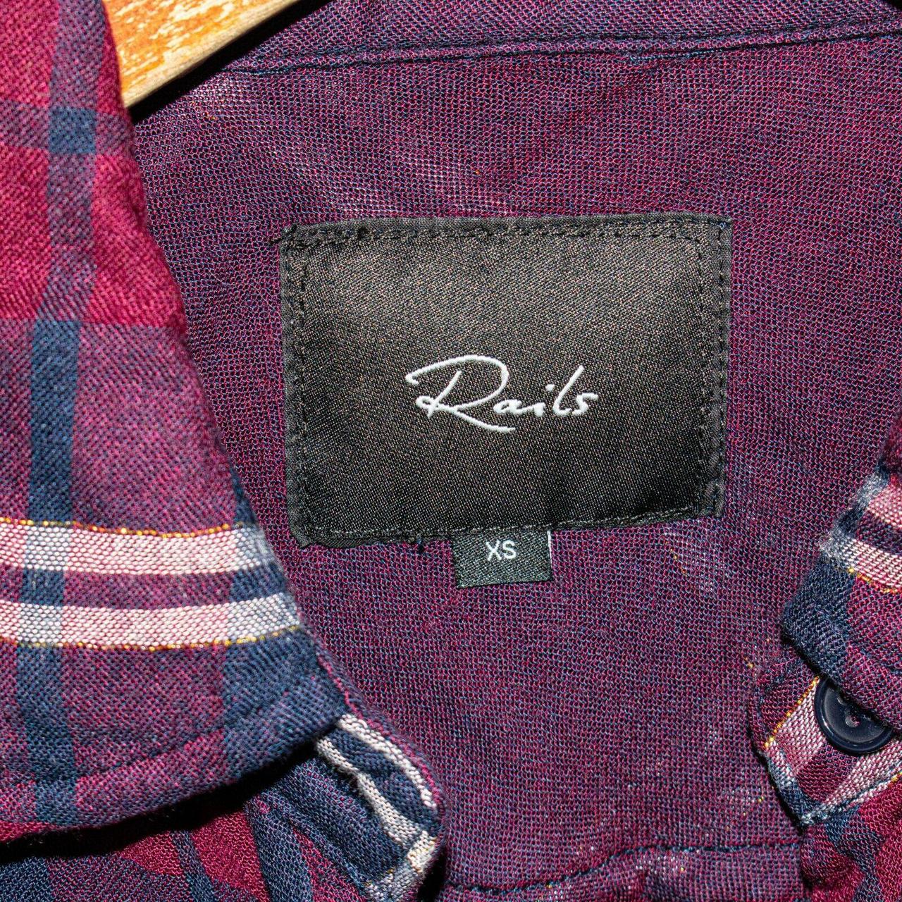 Rails Women's Blouse - Red - XS – Rails Women's G… - image 3