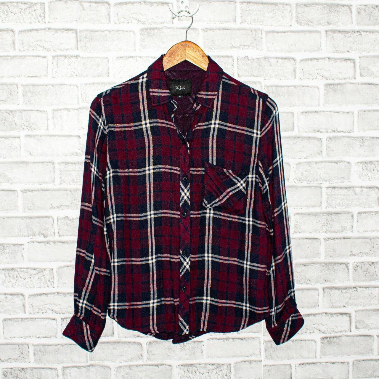 Rails Women's Blouse - Red - XS – Rails Women's G… - image 5