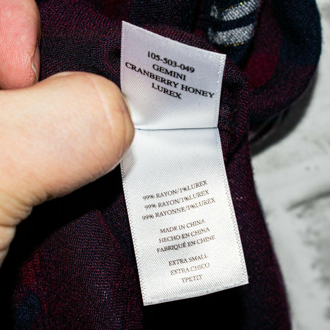 Rails Women's Blouse - Red - XS – Rails Women's G… - image 7