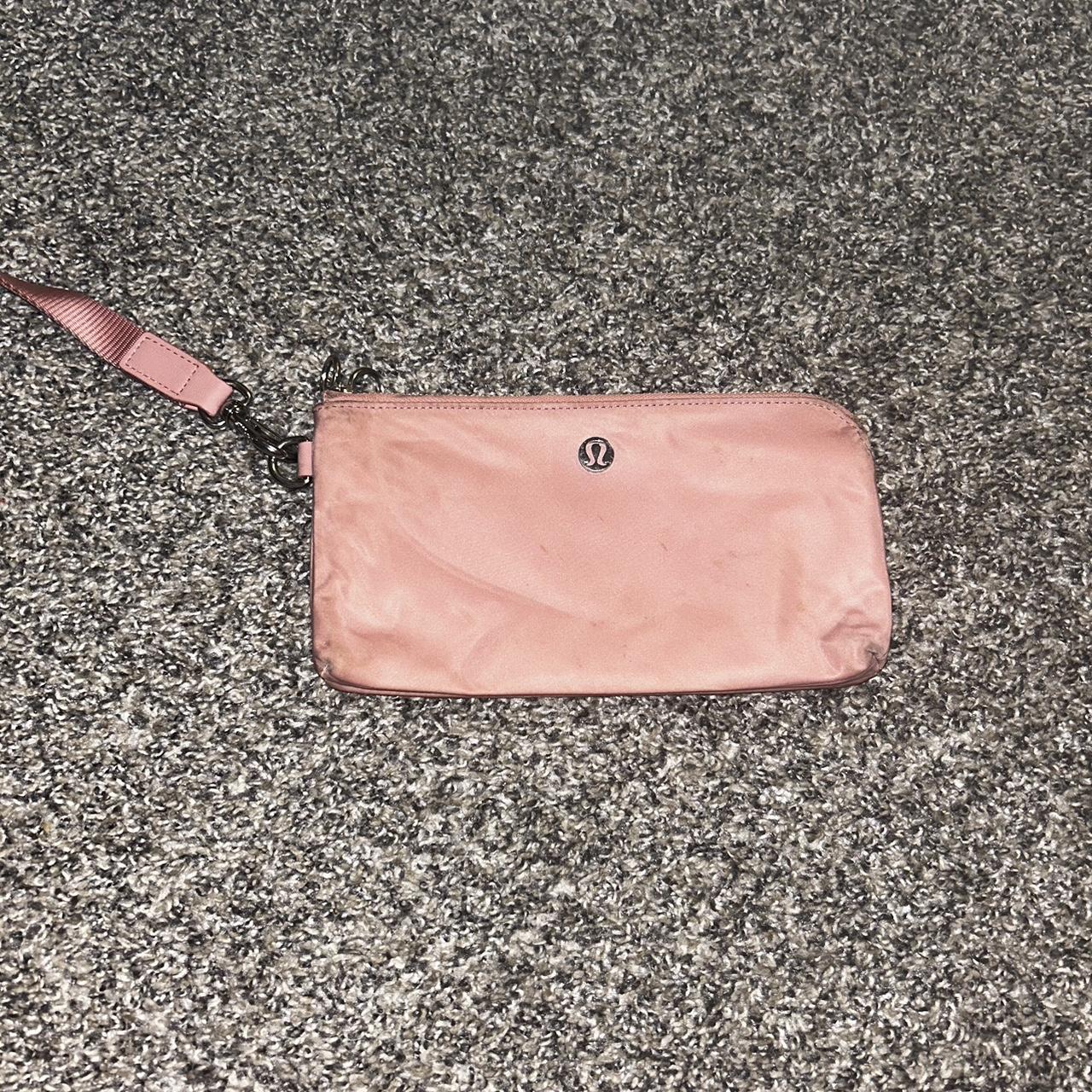 Lululemon Women's Pink Walletpurses Depop