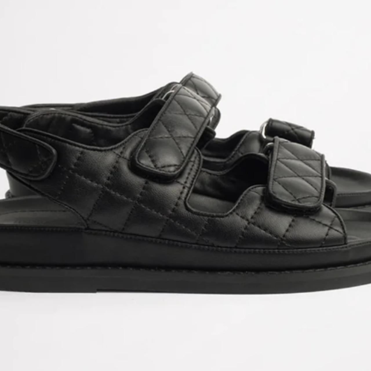 Tony Bianco Hiranni Black Sheep Nappa Sandals