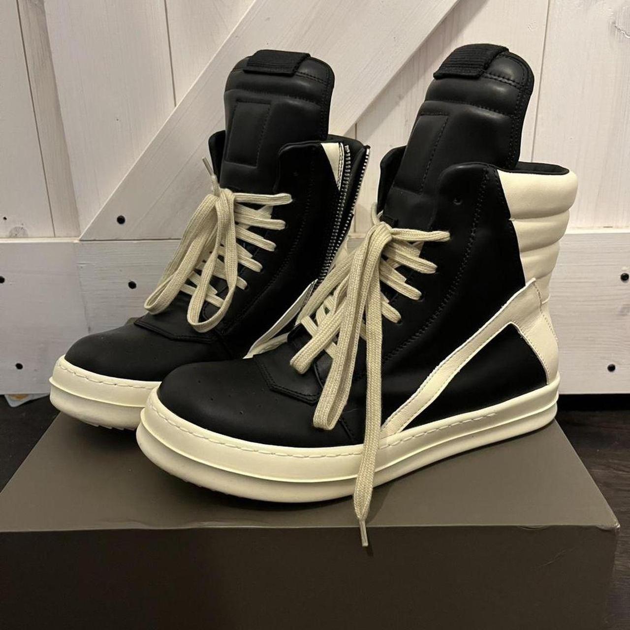 John Galliano black and white shoes he's a designer | Depop