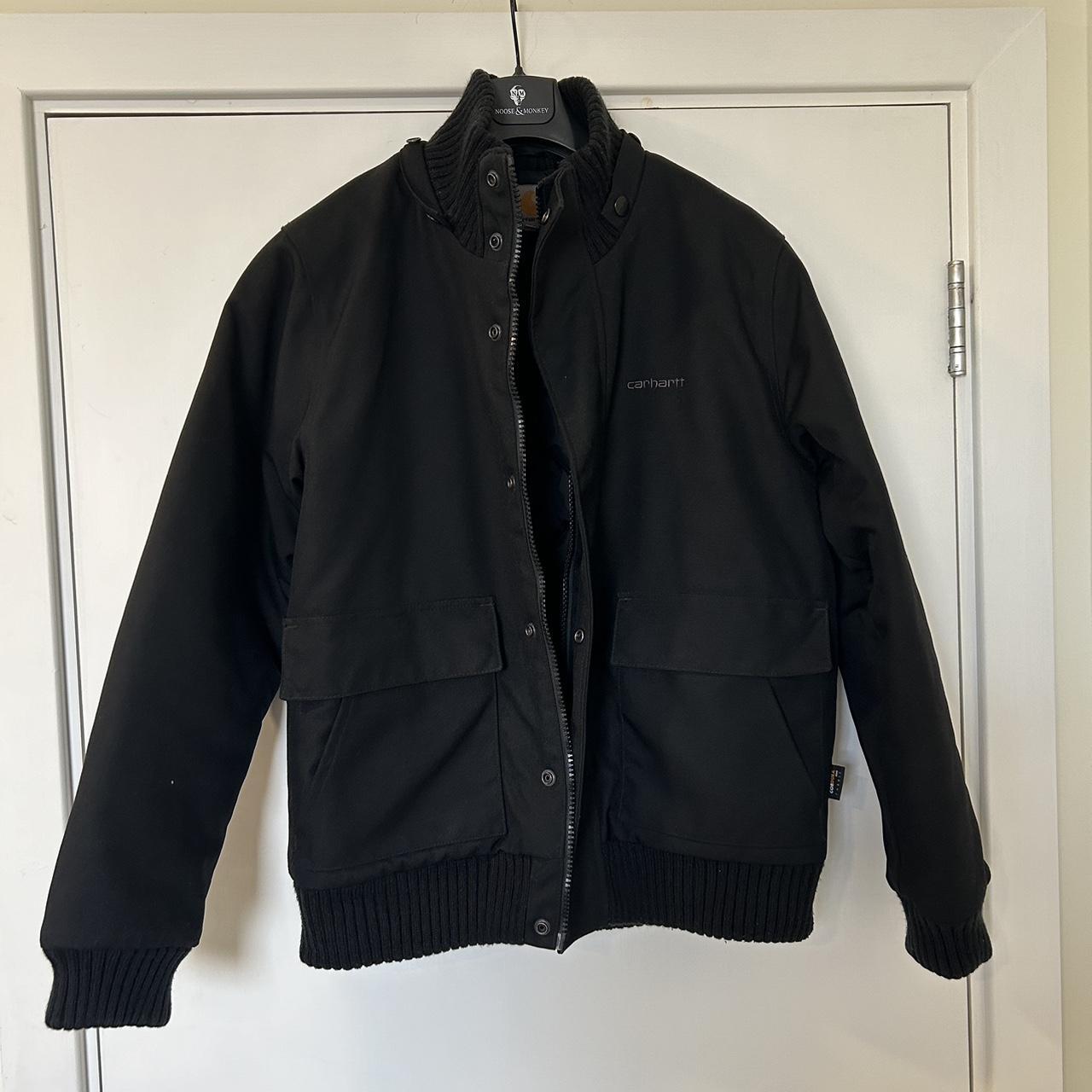 Black carhartt ranger jacket excellent condition. Depop