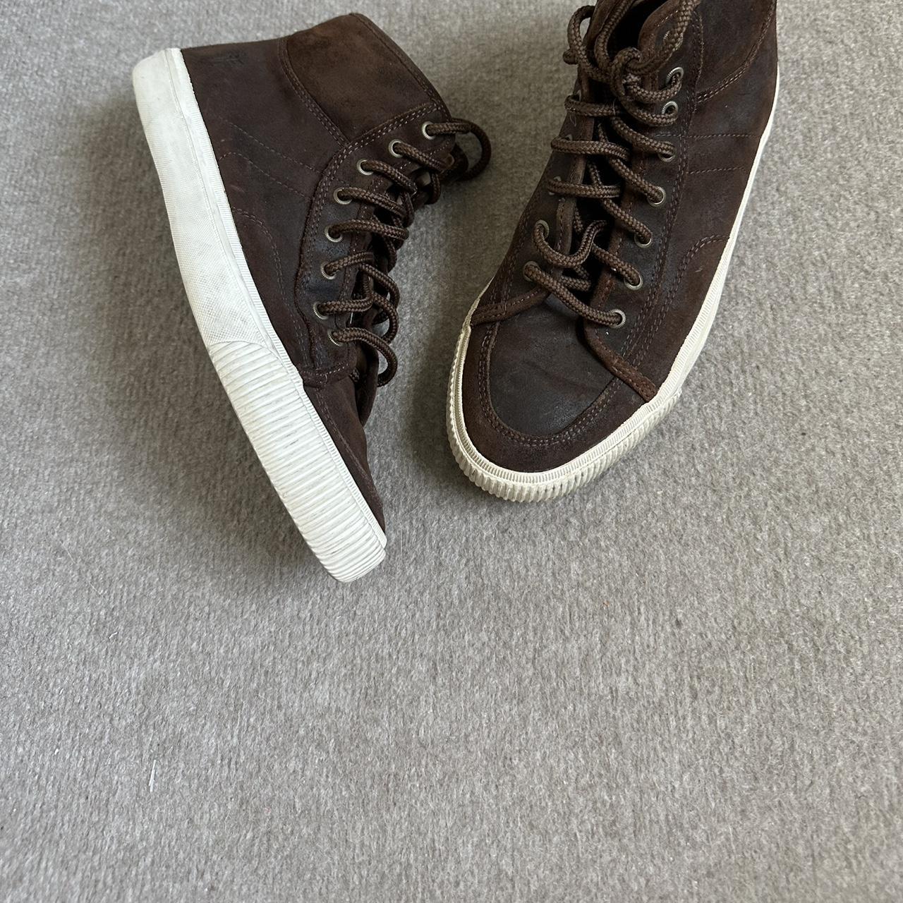 FRYE Miller Men s Lace up High Top Shoes Fashion. Depop