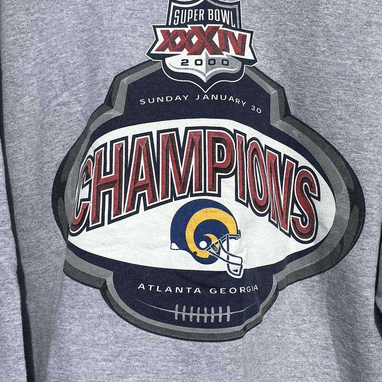 2000's Rams NFC Champions T-Shirt Size XL. In great - Depop