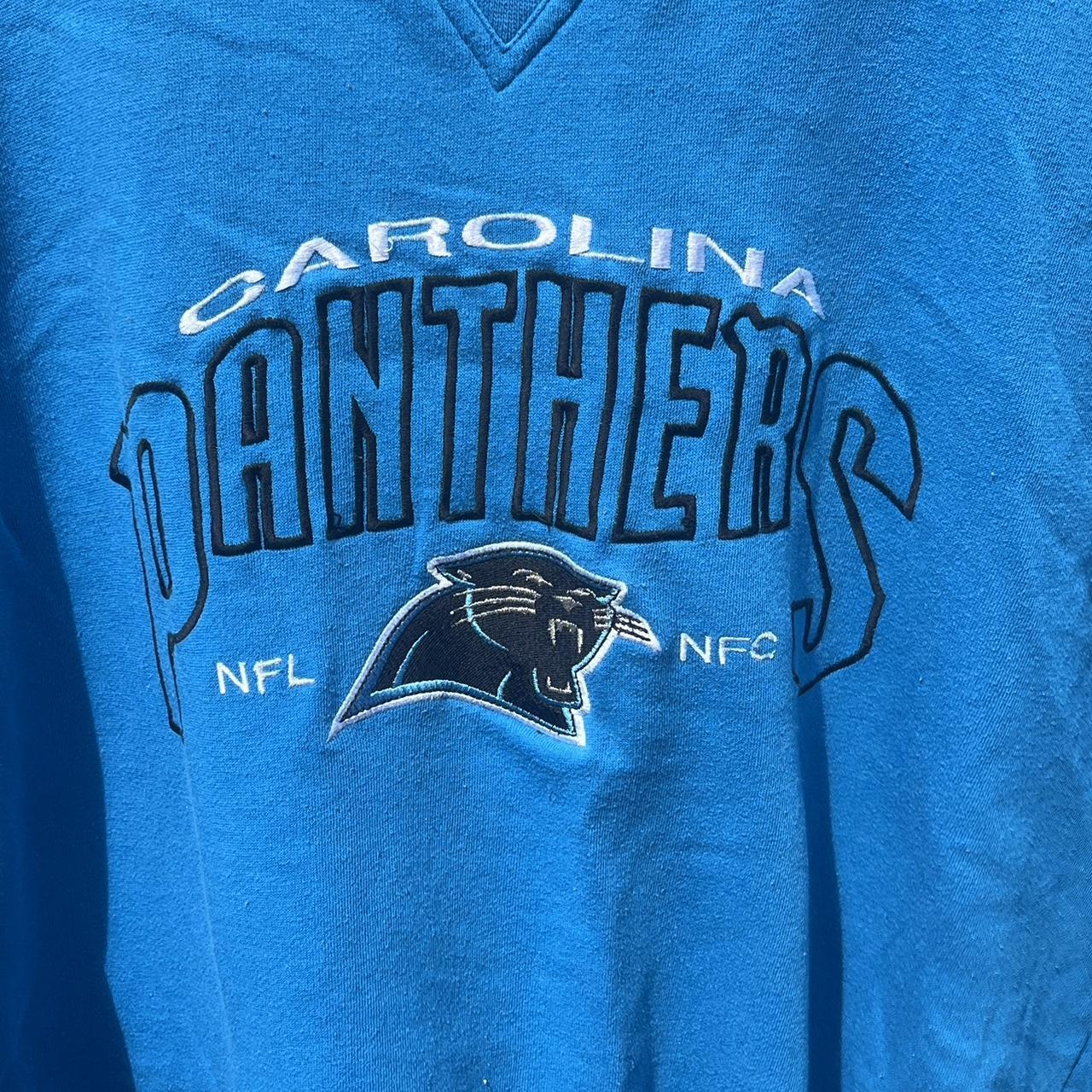 Nutmeg Mills Carolina Panthers NFL 90s Vintage - Depop