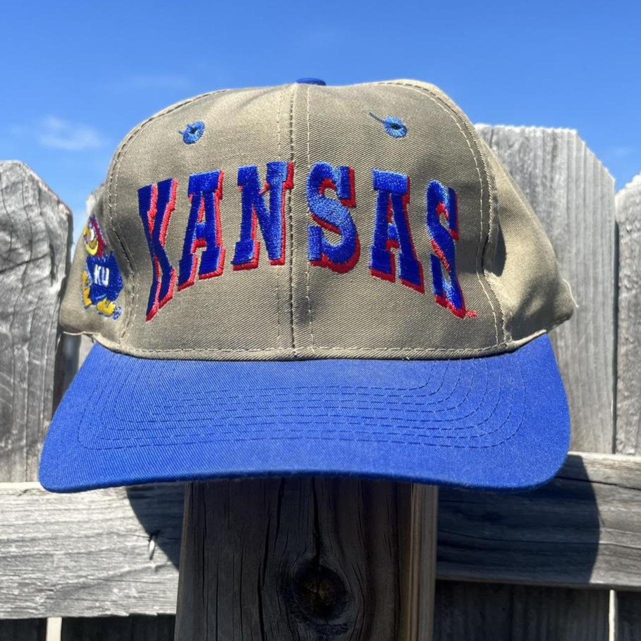 KU Jayhawk 90's Snapback Hat