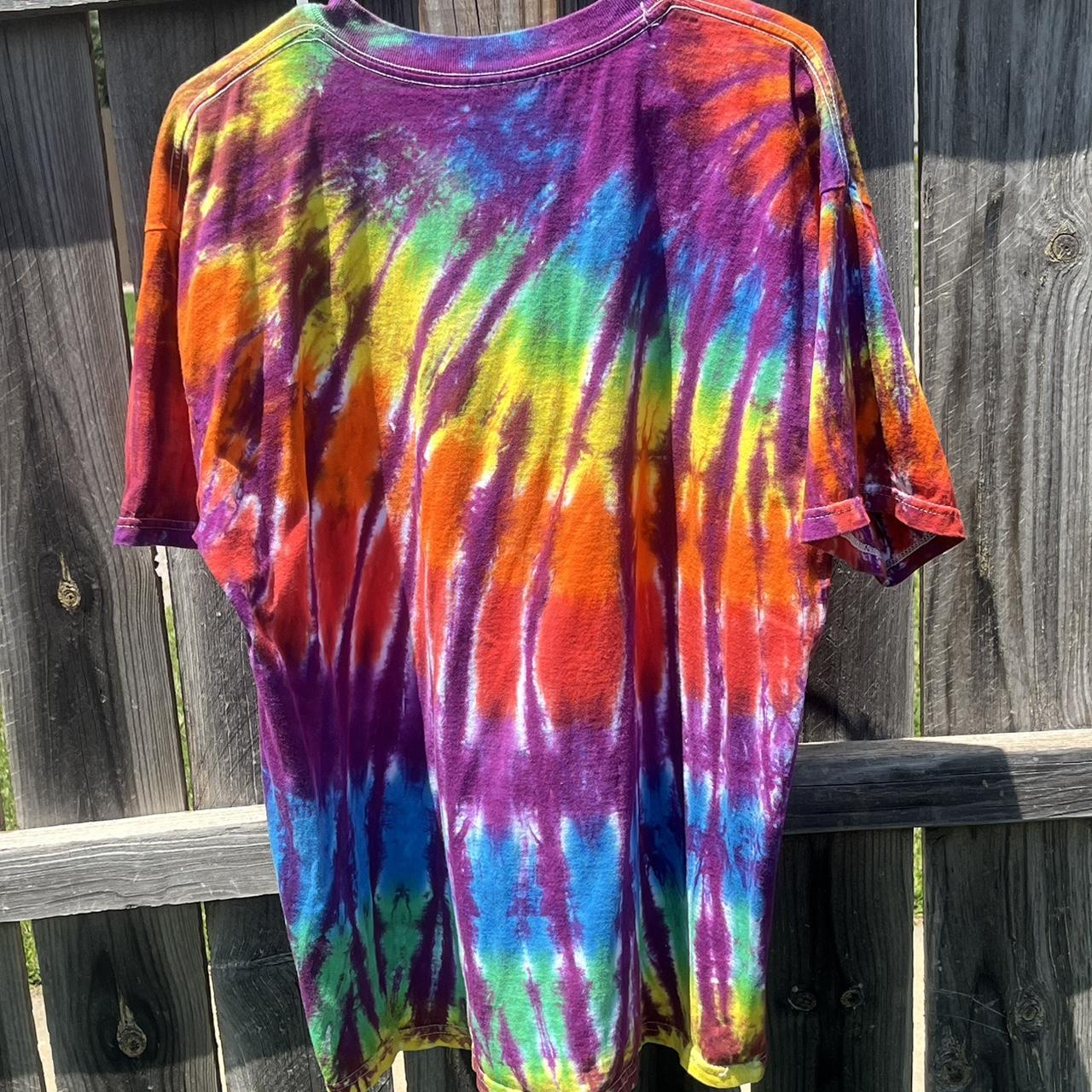 Vintage 90s Reebok T-Shirt Dallas Cowboys Tie Dye - Depop