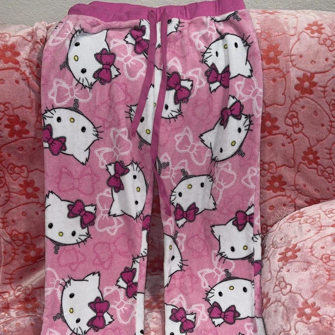 Y2K Sanrio Charmmy Kitty Pajamas Pants Hello... Depop