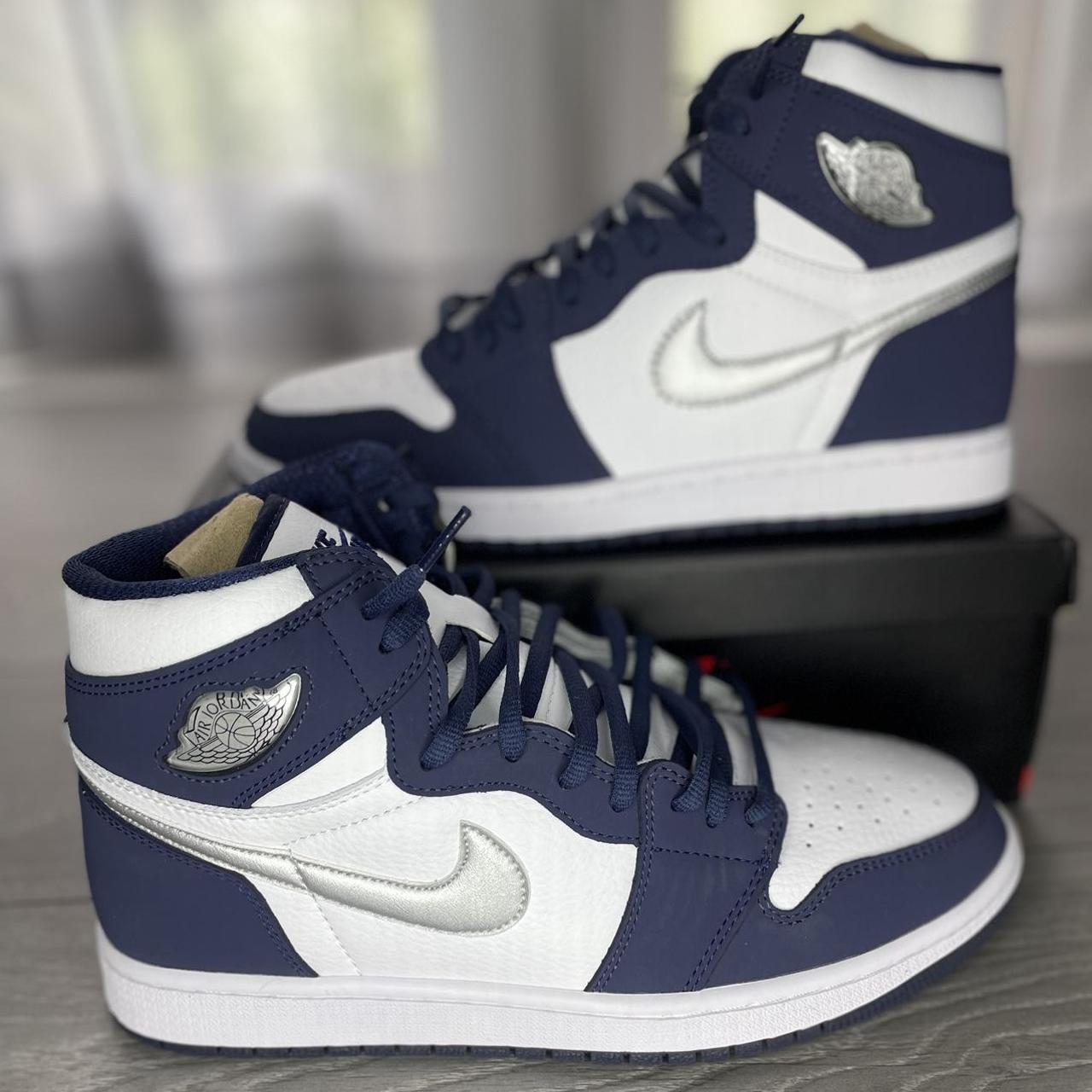 Jordan 1 Midnight Navy!! For sale, Open to... - Depop