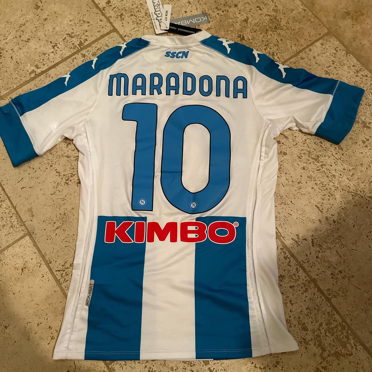 Kappa Napoli Maradona Football Shirt, Rare - Main Image