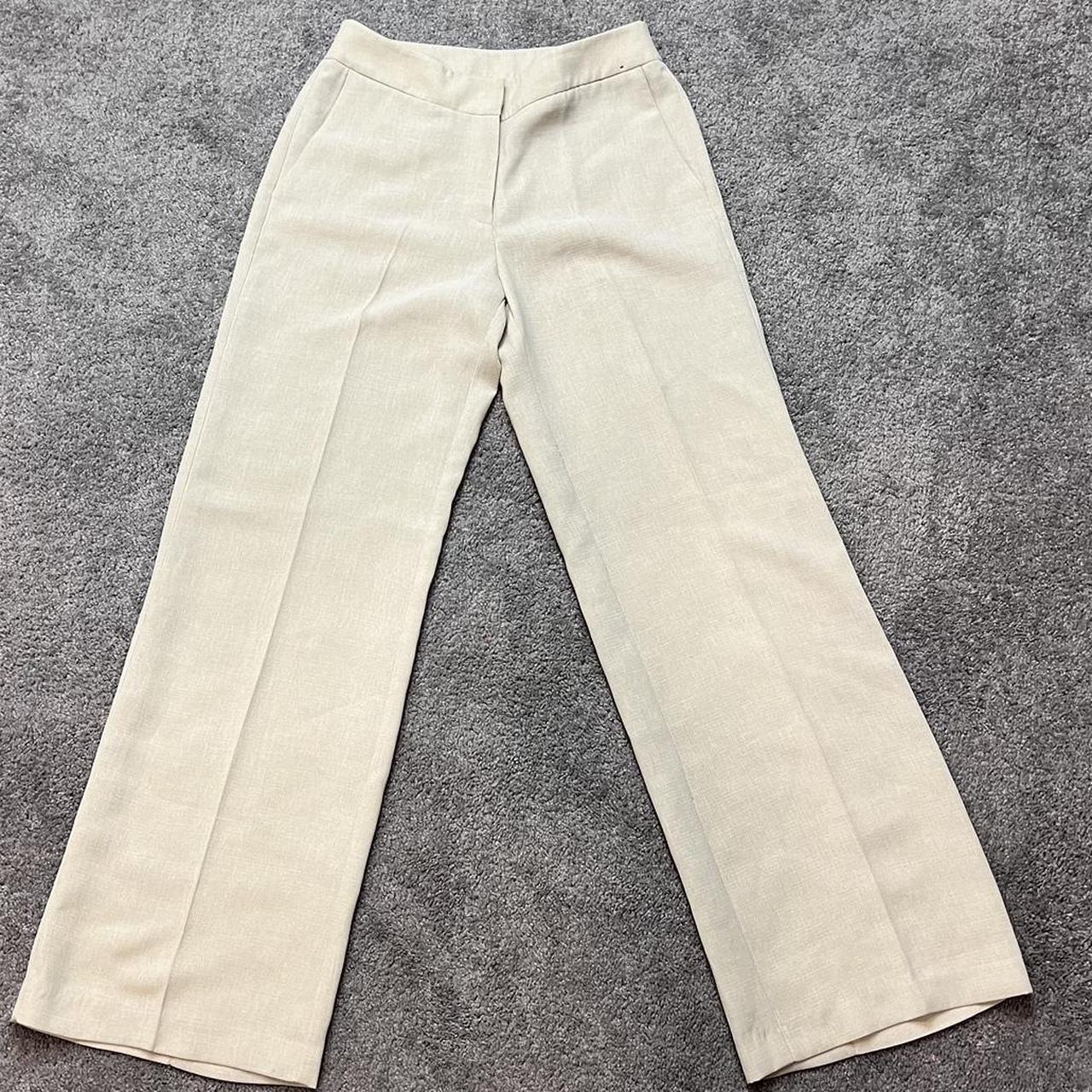 Men's Dress Pants Trousers Suit Pants Pocket Plain Comfort Breathable  Outdoor Daily Going out Fashion Casual Black White 2024 - AU $44.09
