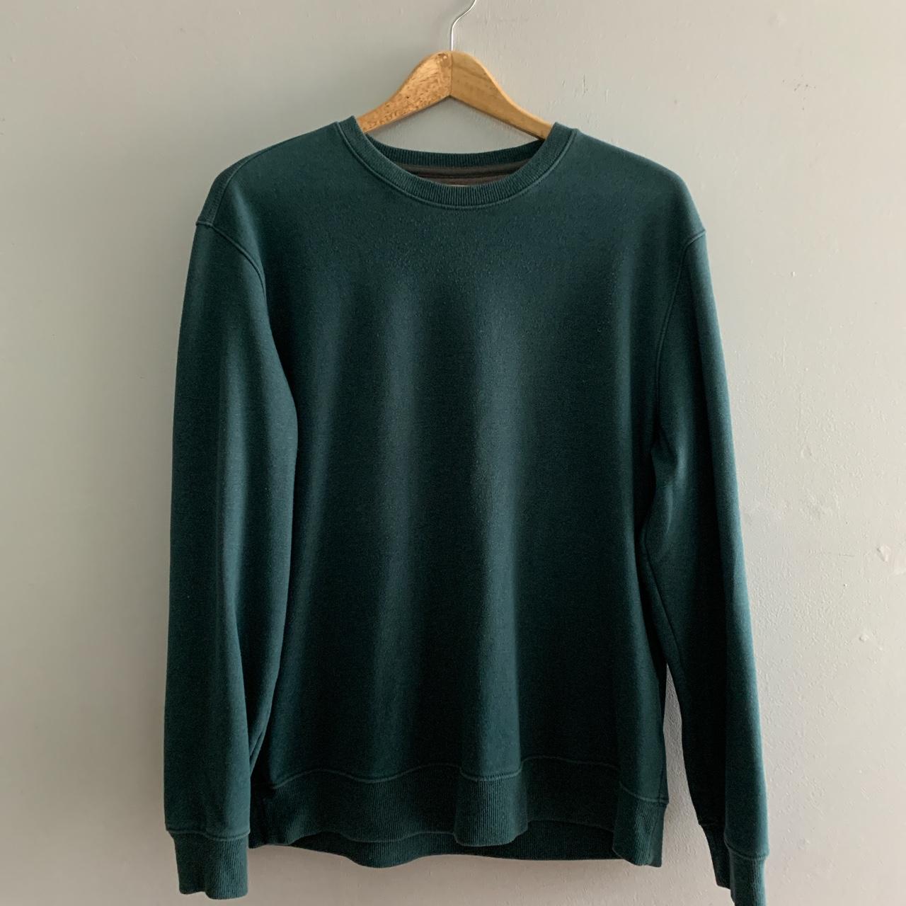 Van Heusen Men's Green Jumper | Depop