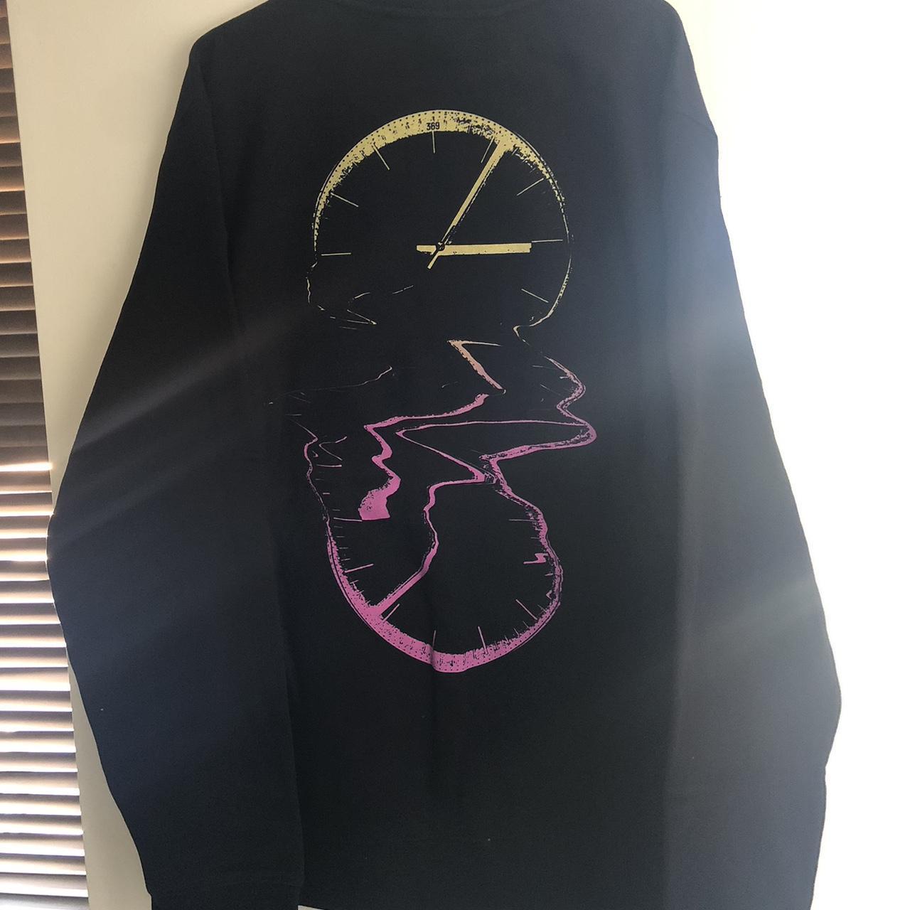 Official Louis Tomlinson Melting Clock Sweatshirt.... Depop