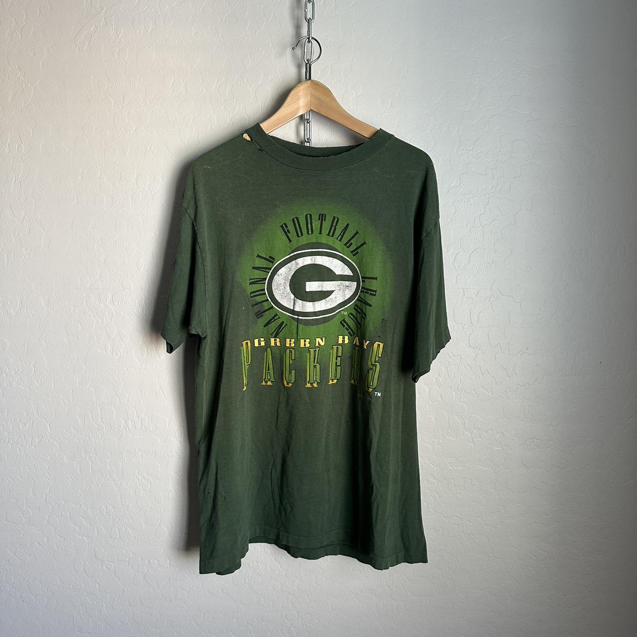 Packers Single Stitch Shirt Size - Depop