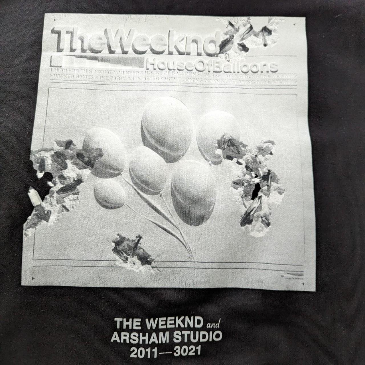 The hot Weeknd House of Balloons x Daniel Arsham