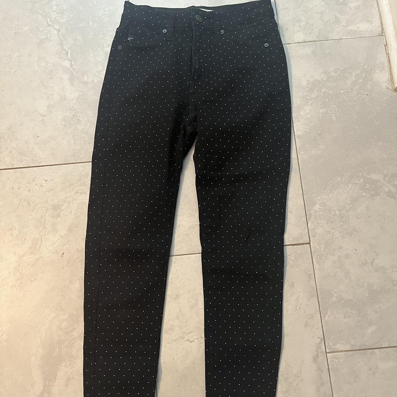 Dot Off the Press Black and White Polka Dot Pants