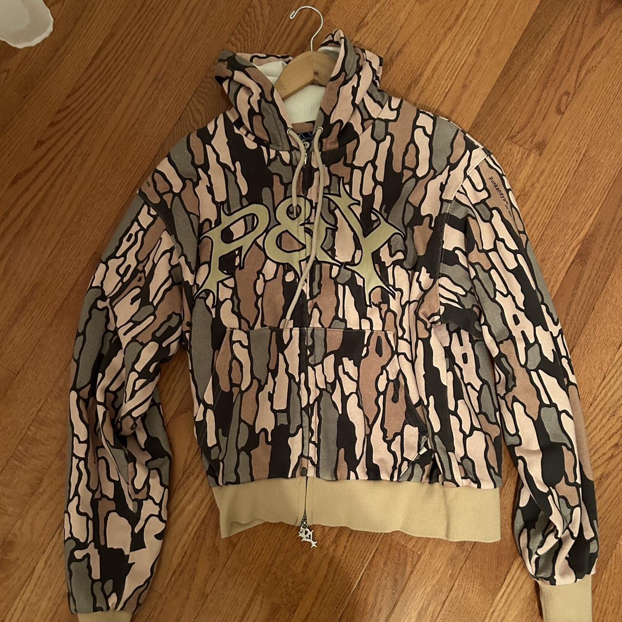 Punkandyo Zip up, Size M, Camo