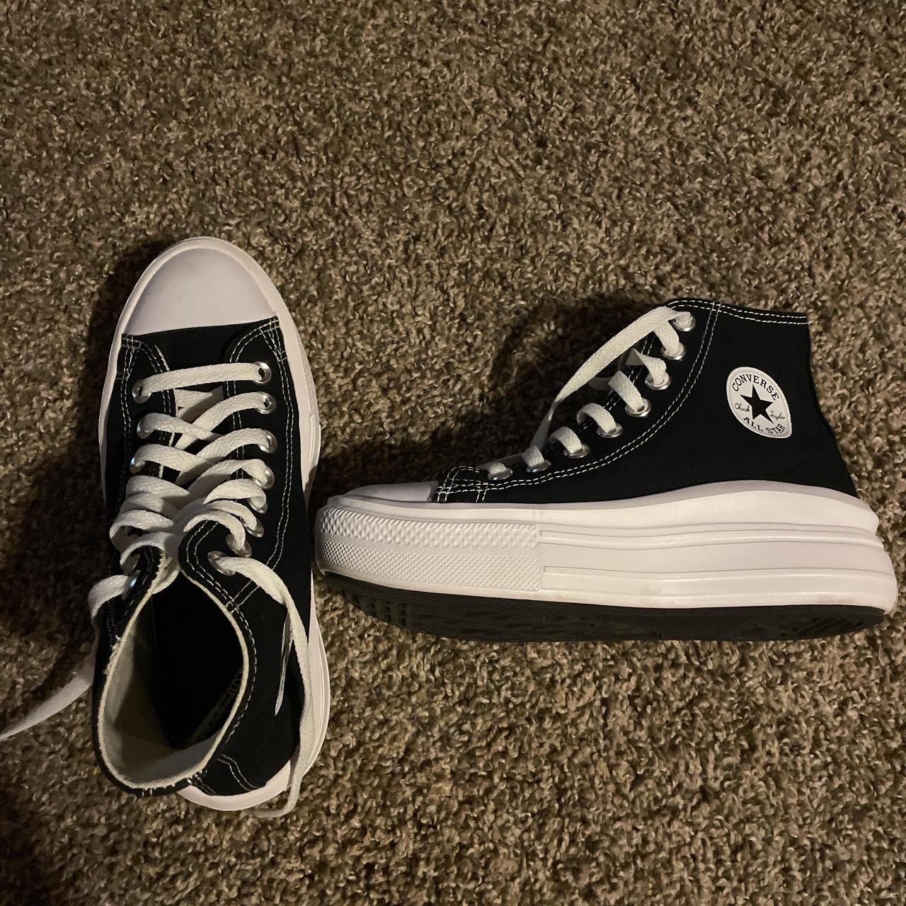 Chuck Taylor All Star Move Platform Size 6. Depop