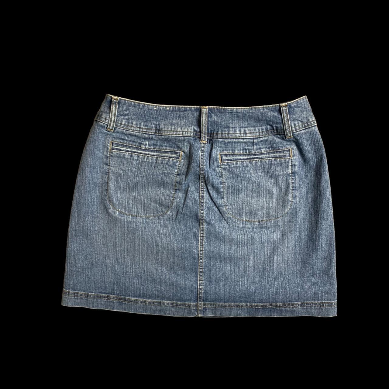 vintage jean mini skirt early 2000’s St. John’s... - Depop