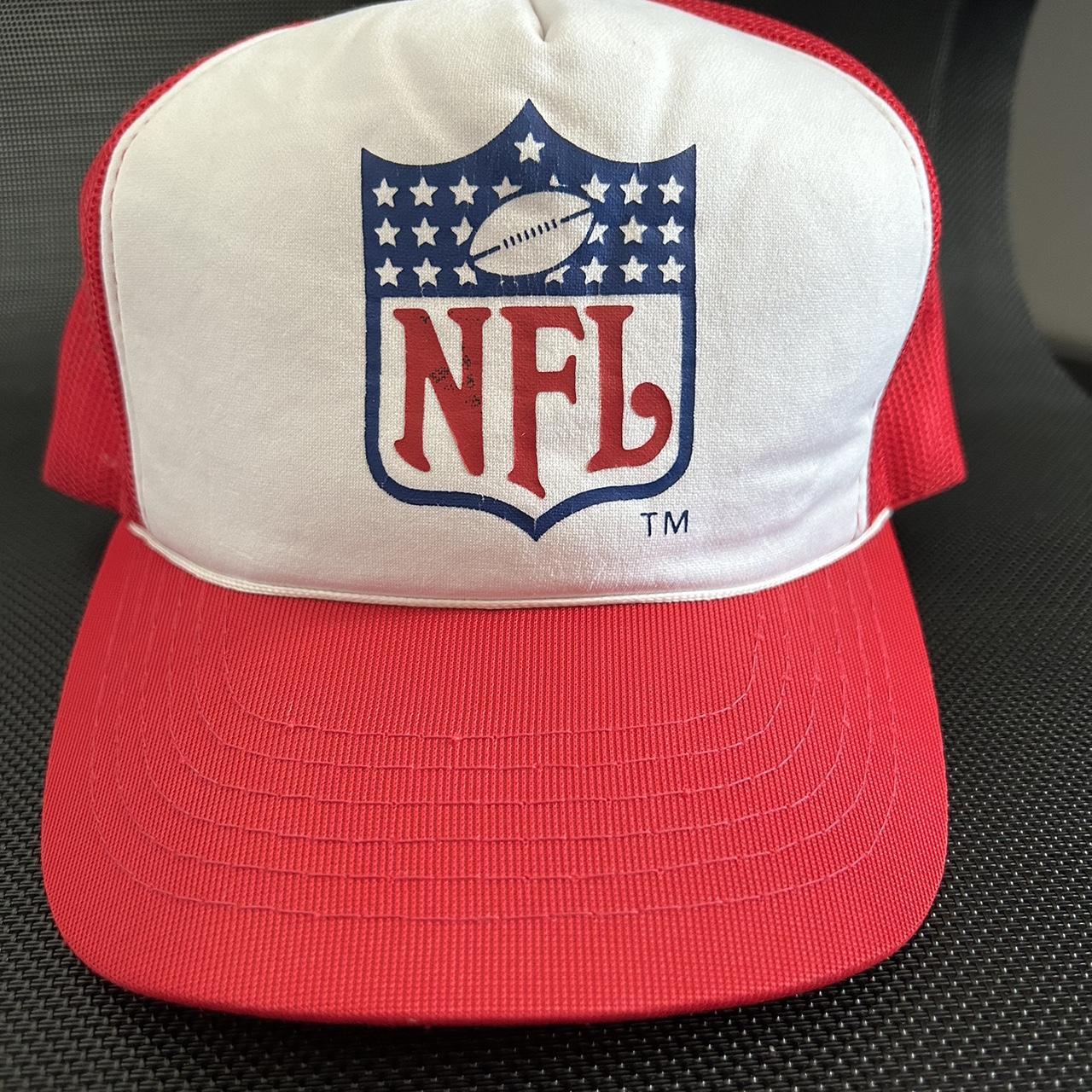 Vintage Official NFL Trucker Hat SnapBack Like New!... - Depop