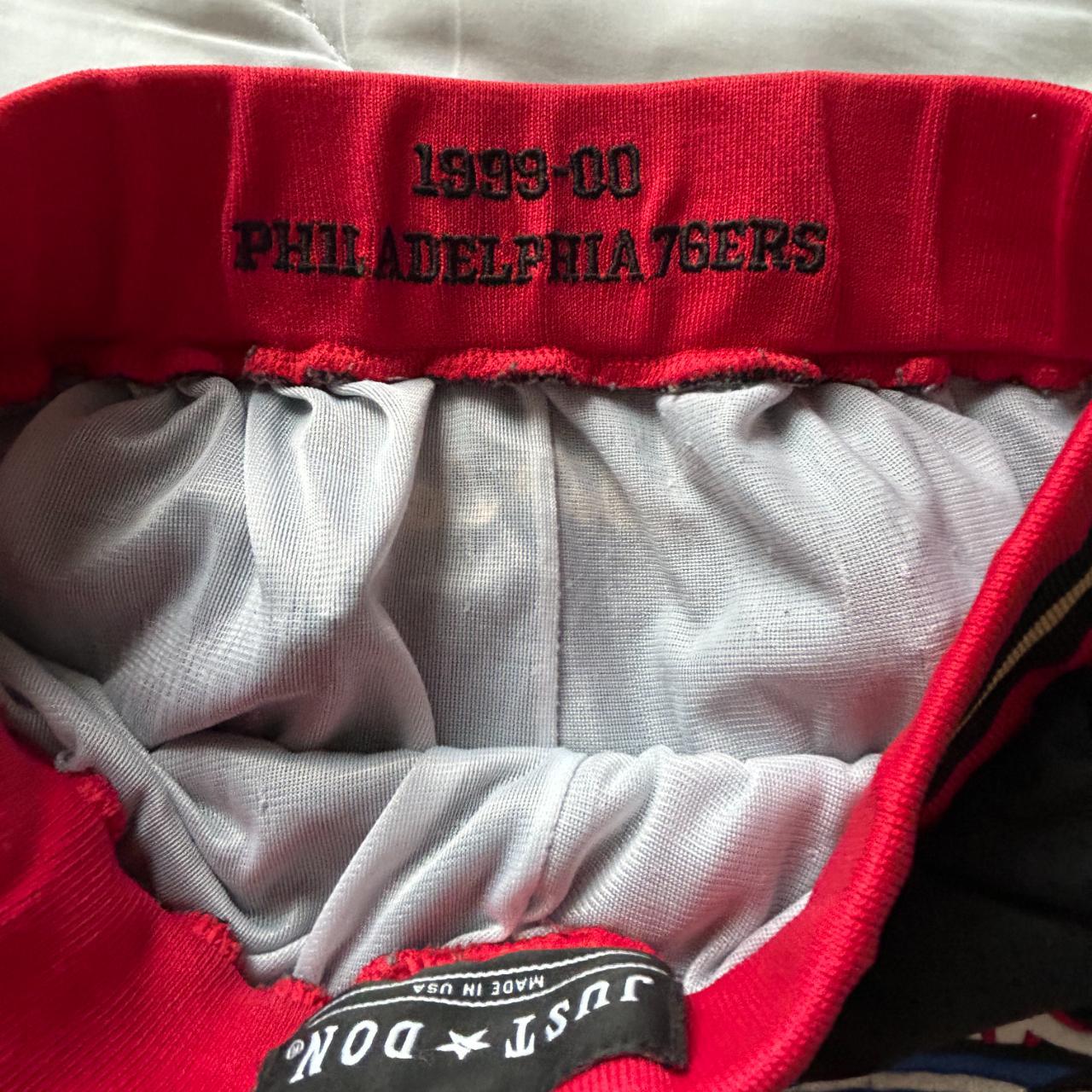 NBA Philadelphia 76ers JUST DON Shorts Size... Depop
