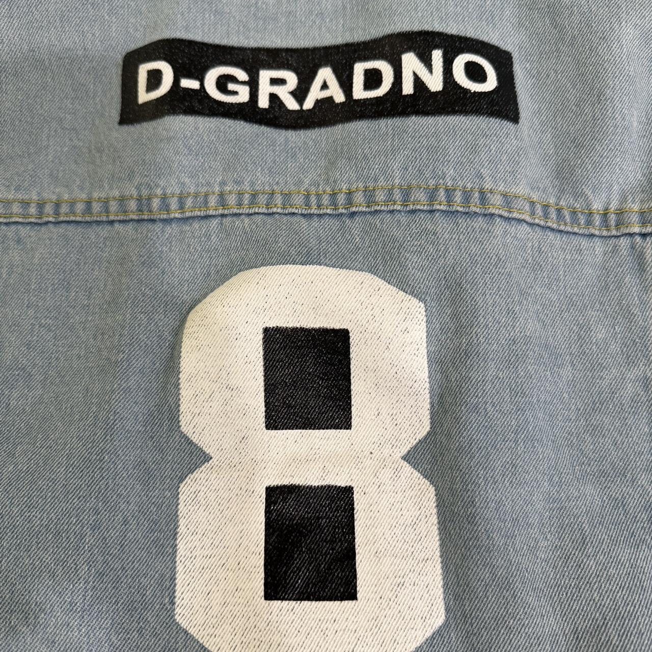 Men's Jacket - Blue - L – Multi-coloured patch de… - image 3