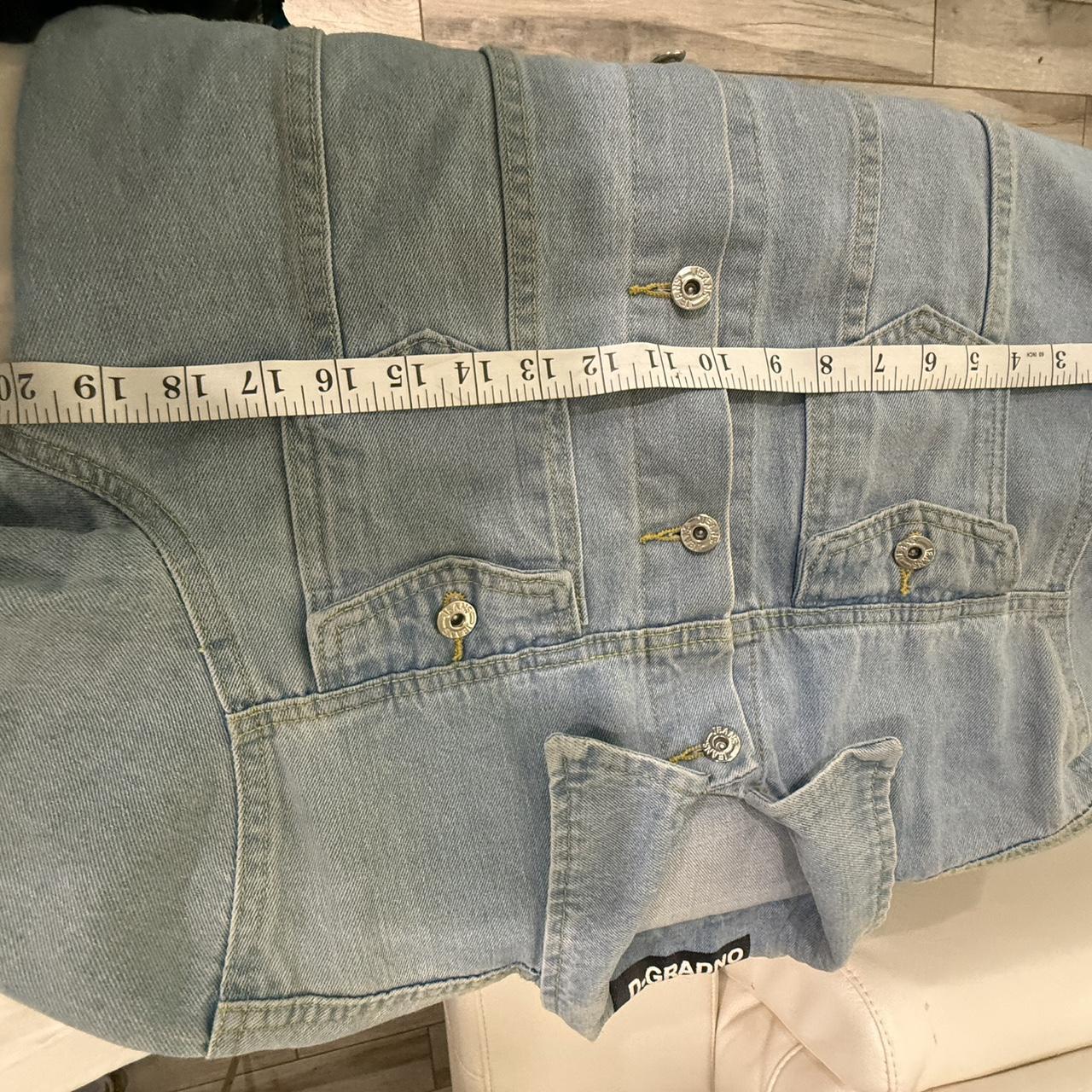 Men's Jacket - Blue - L – Multi-coloured patch de… - image 6