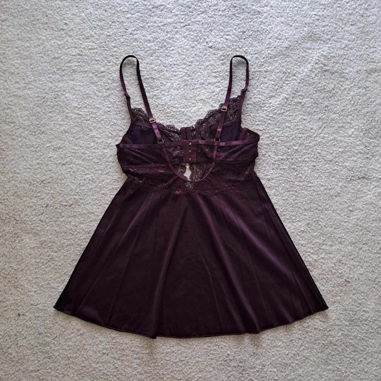 Oh La La Cheri Women's Purple and Gold Dress (3)