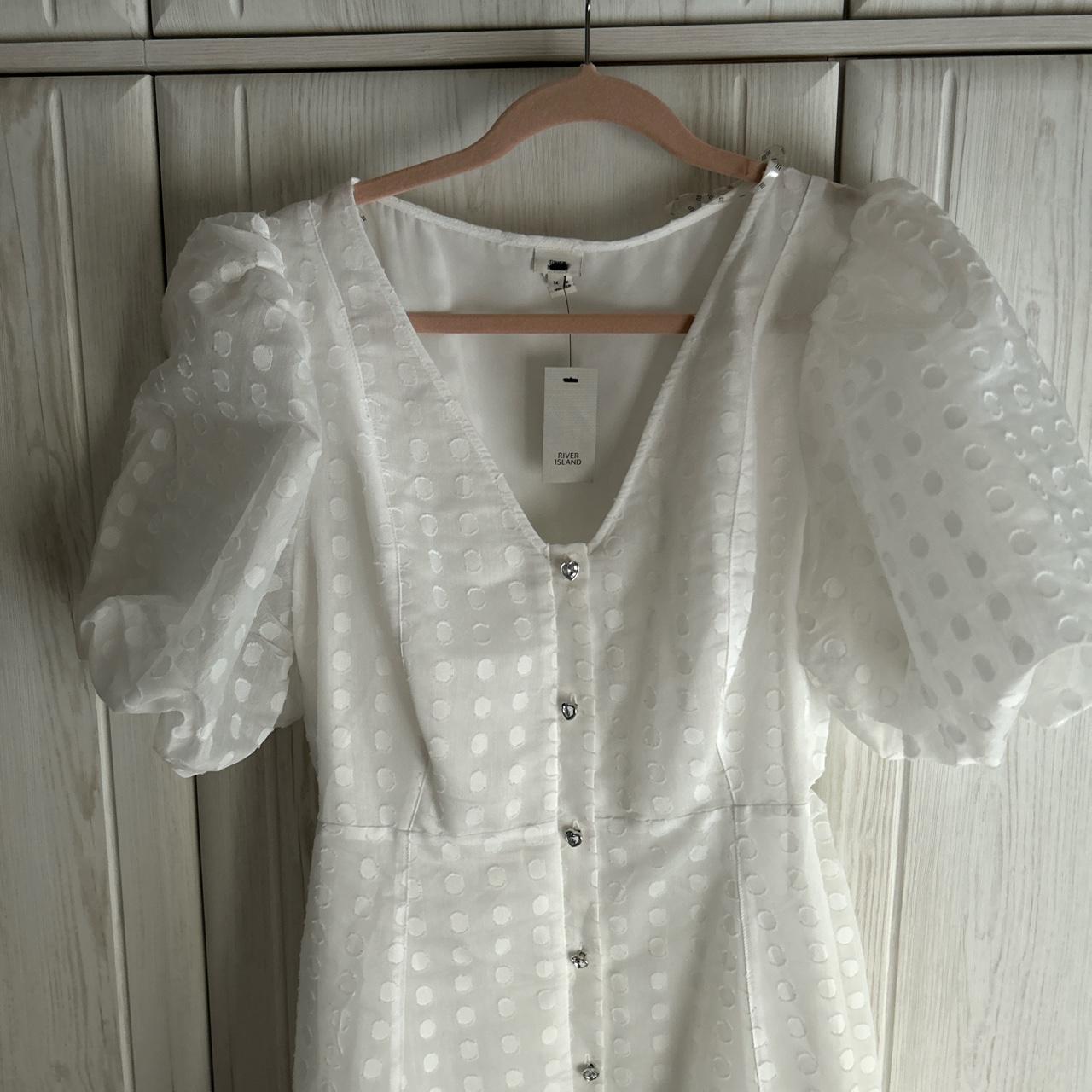 River Island Womens White Dress Depop