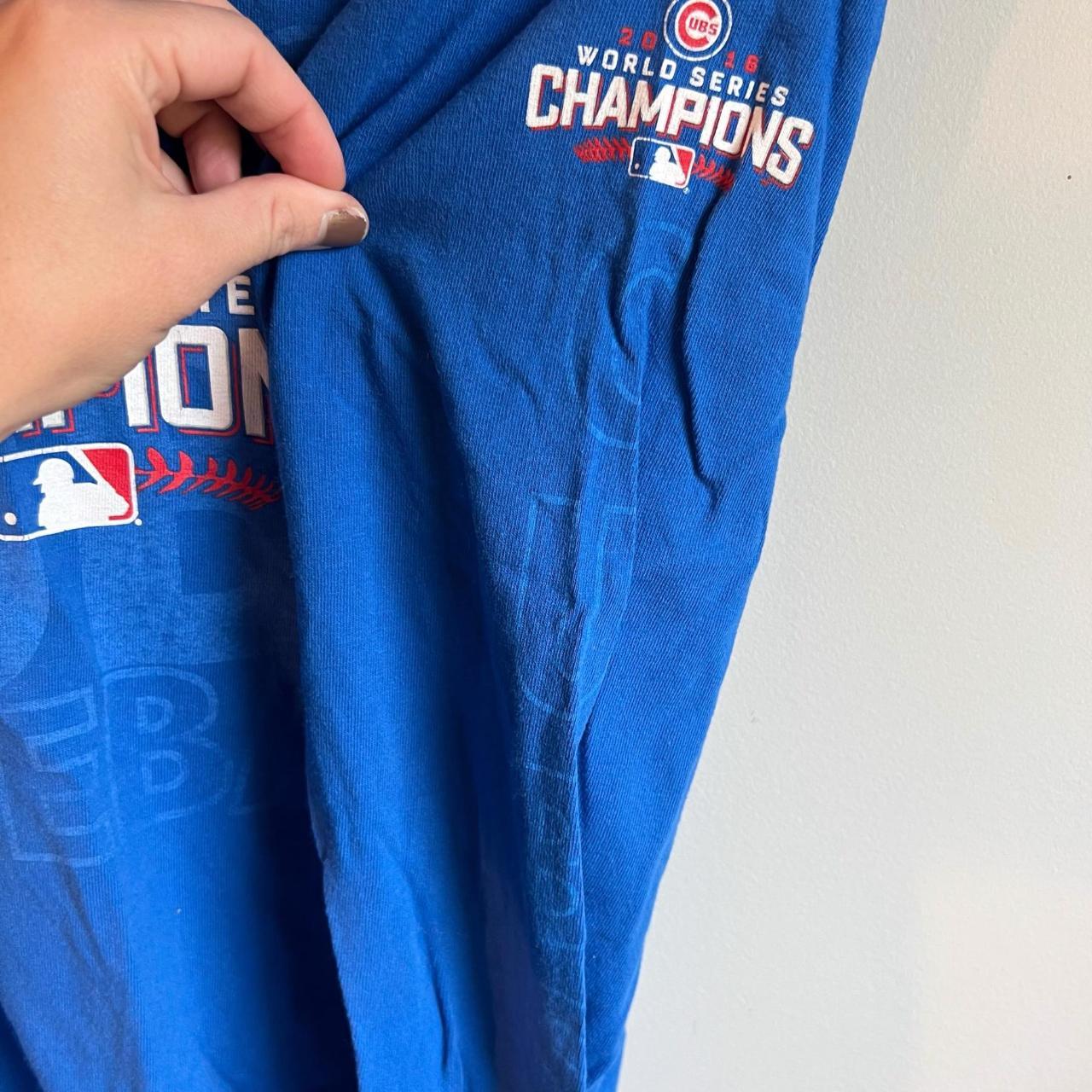 Chicago Cubs shirt 2016 World Series Champions - Depop