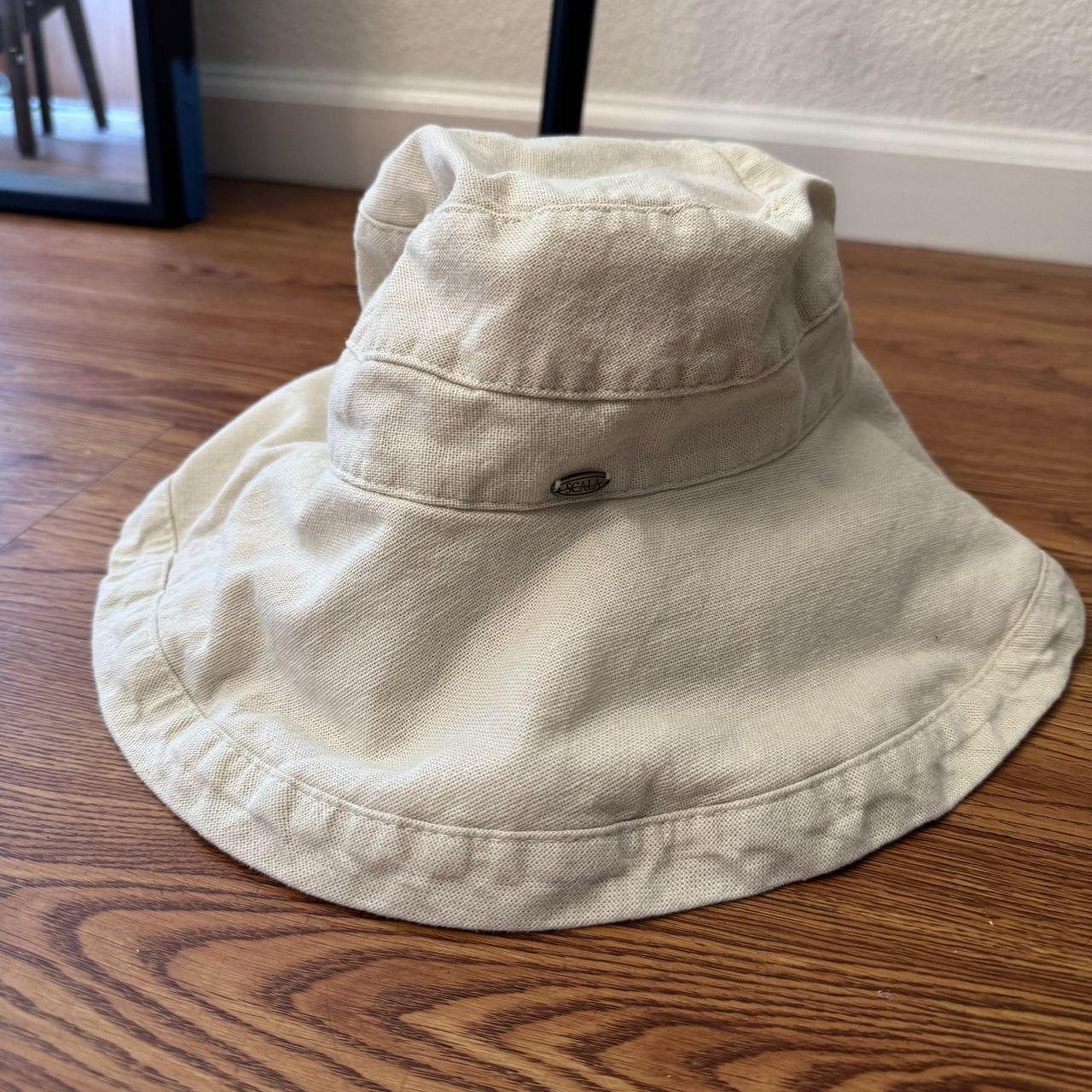 Scala Women's Hat - Cream/White – Scala Collezion… - image 4