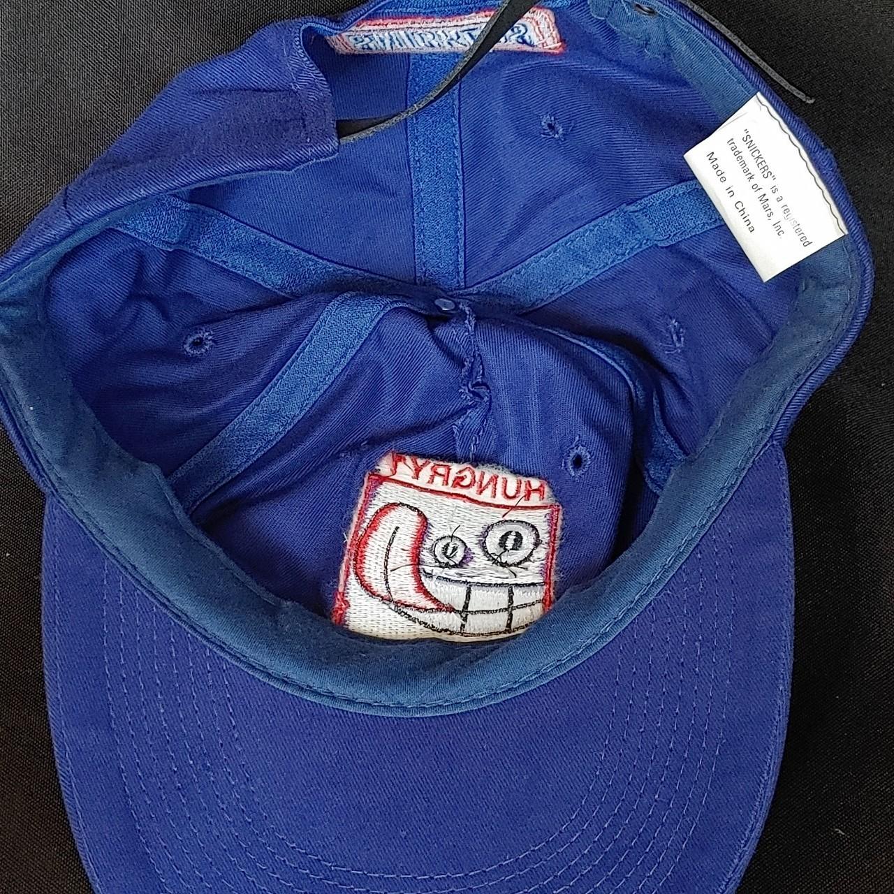 Snickers Why Wait Blue Baseball Hat - Depop